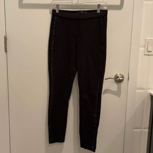 Ivanka Trump faux leather leggings, size small